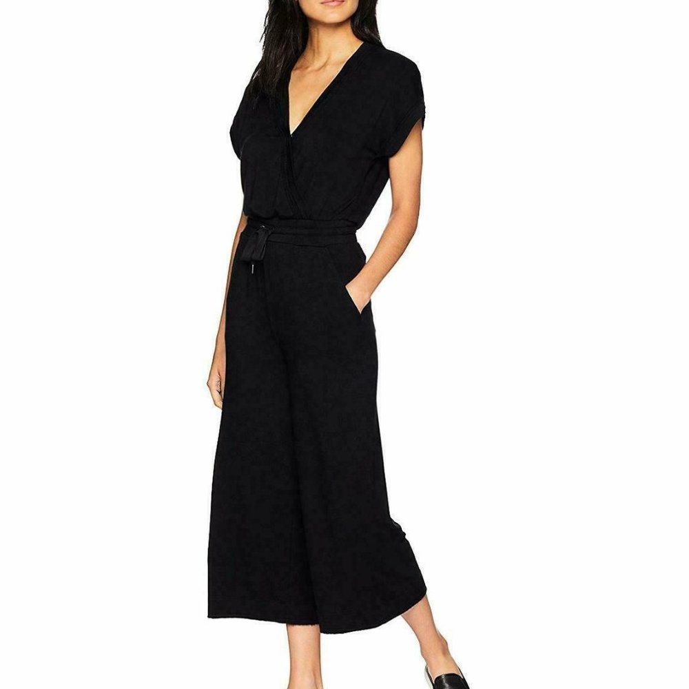 Splendid Women's Soft Jumpsuit, Black XS